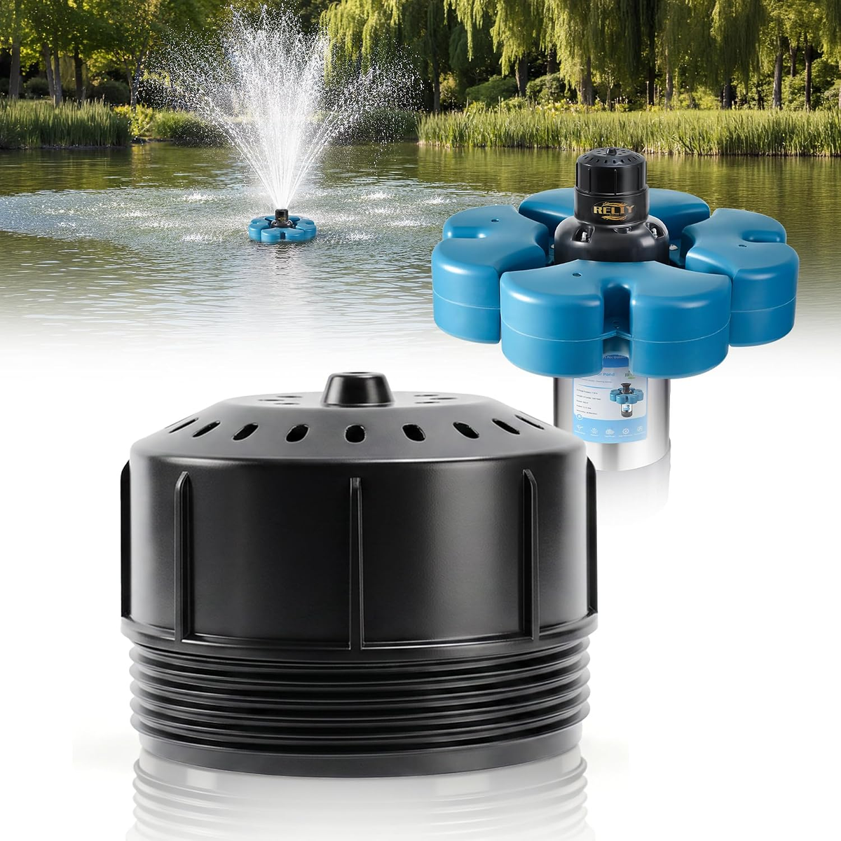 RELIY Pond Fountain-16 x 30 FT