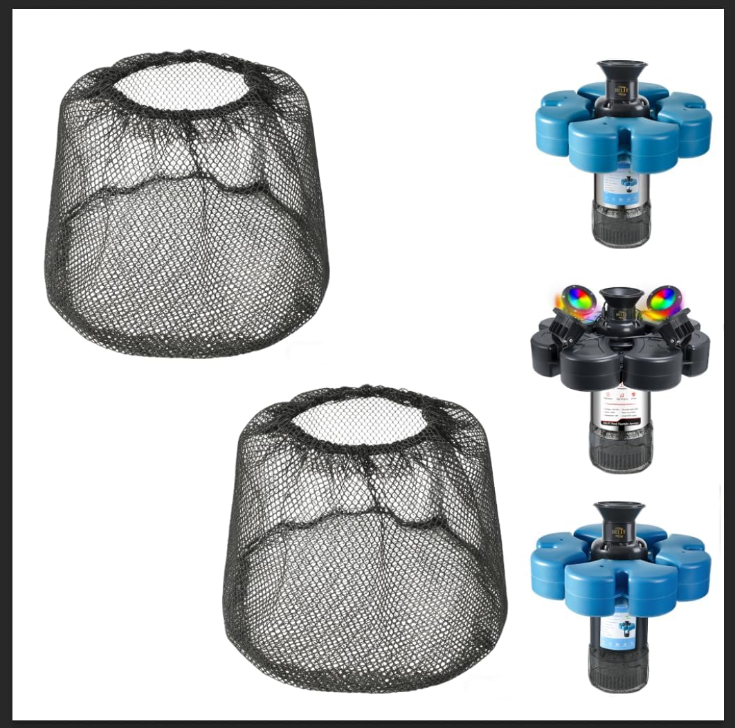 RELIY 2 Pack Pond Fountain Filter Bag.