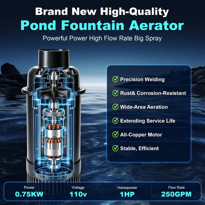 A+ Type.RELIY Pond Fountain｜7-Day Fast Delivery