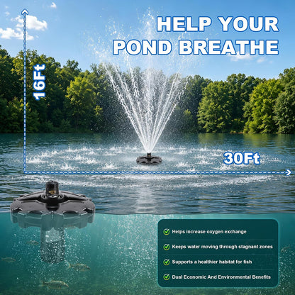A+ Type.RELIY Pond Fountain｜7-Day Fast Delivery