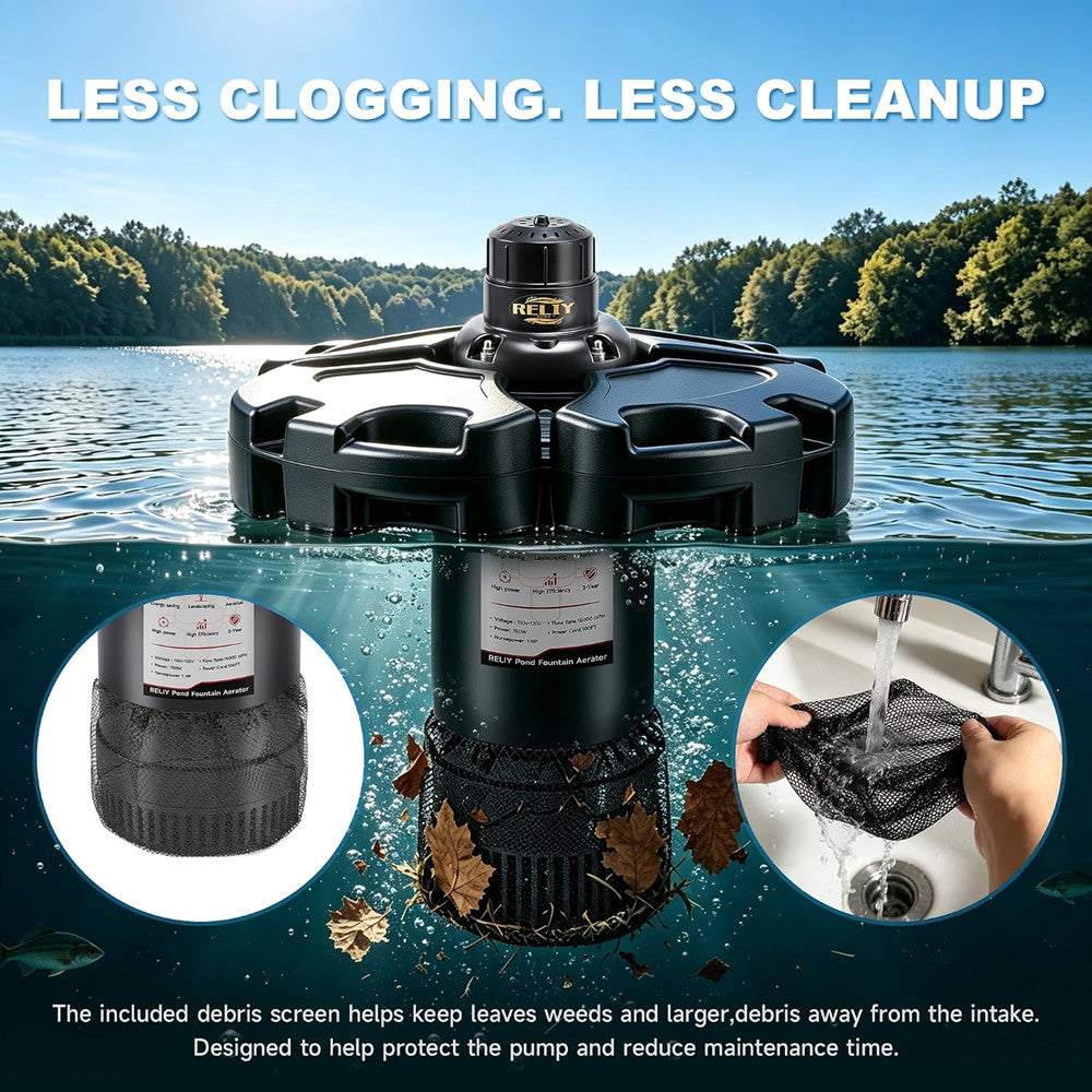 A+ Type.RELIY Pond Fountain｜7-Day Fast Delivery