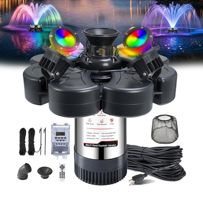 E Type.RELIY Pond Fountain｜7-Day Fast Delivery